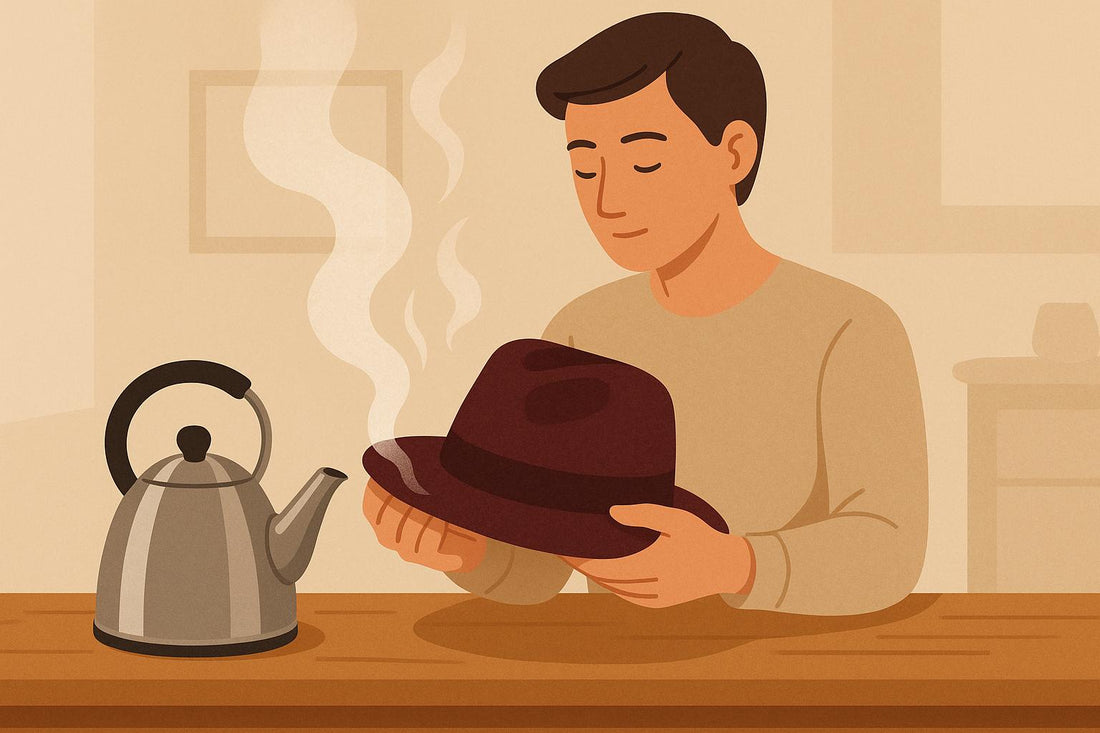 How to Reshape Wool Hats Using Steam