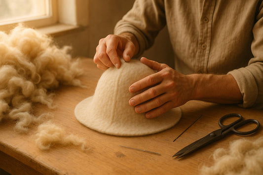 How Wool Sauna Hats Are Made
