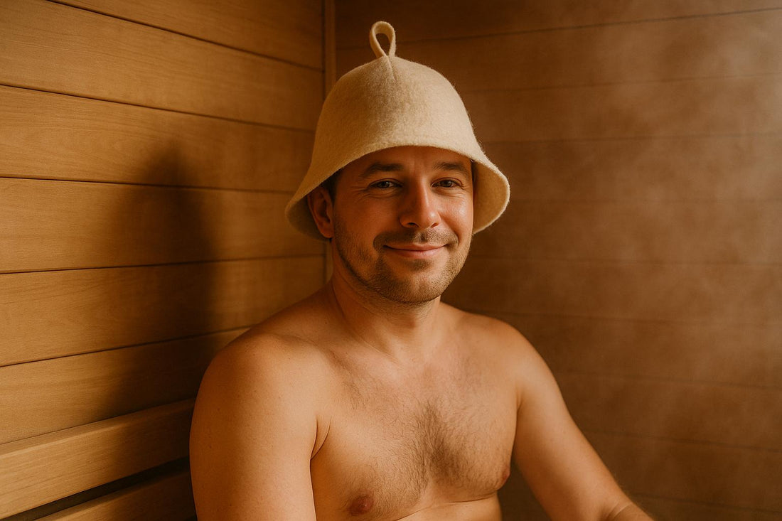 How Sauna Hats Protect Your Head from Heat Loss
